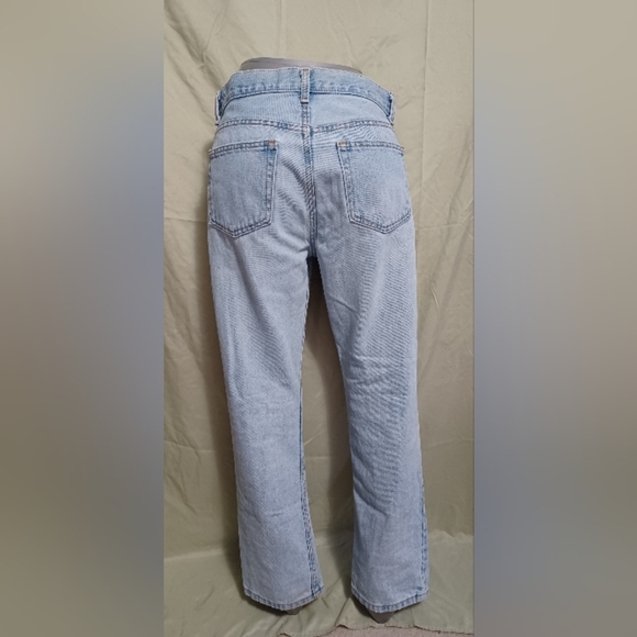 A George Men's Denim Straight Jeans - Picture 1 of 13